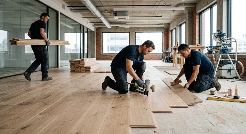Wood Floor Service in Fredericksburg, VA