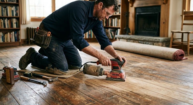 Wood Floor Service in Fredericksburg, VA
