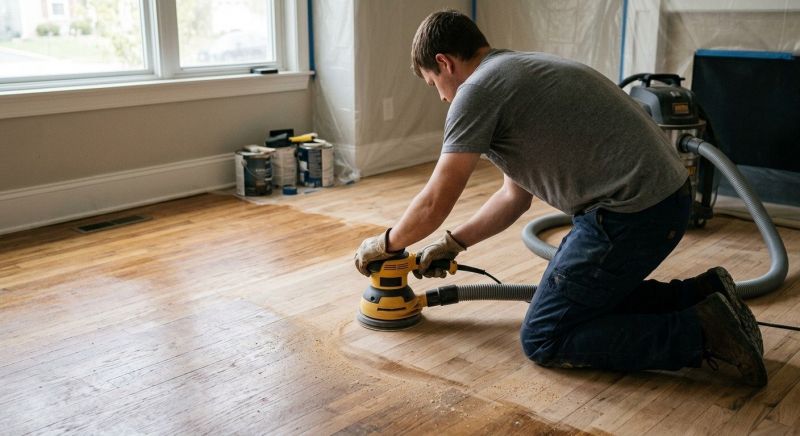 Wood Floor Service in Fredericksburg, VA