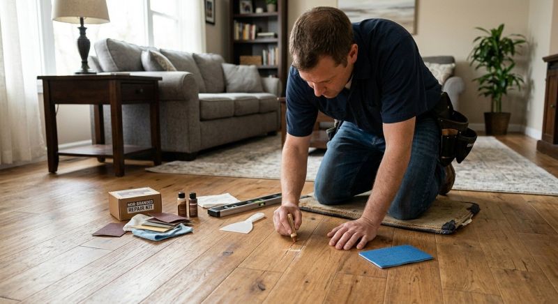 Wood Floor Service in Fredericksburg, VA