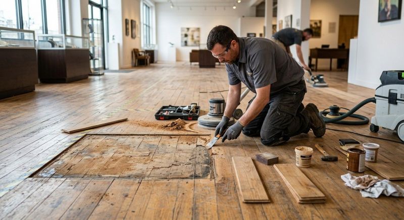 Wood Floor Service in Fredericksburg, VA