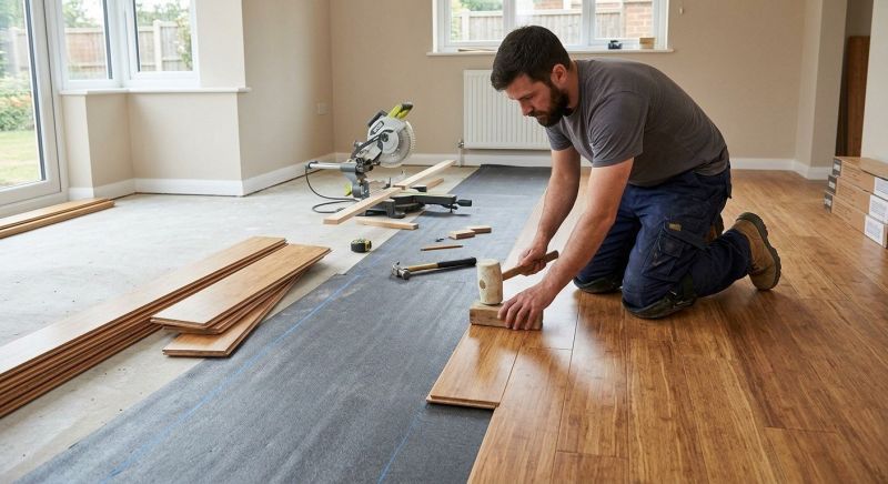 Bamboo Flooring Installation in Fredericksburg, VA