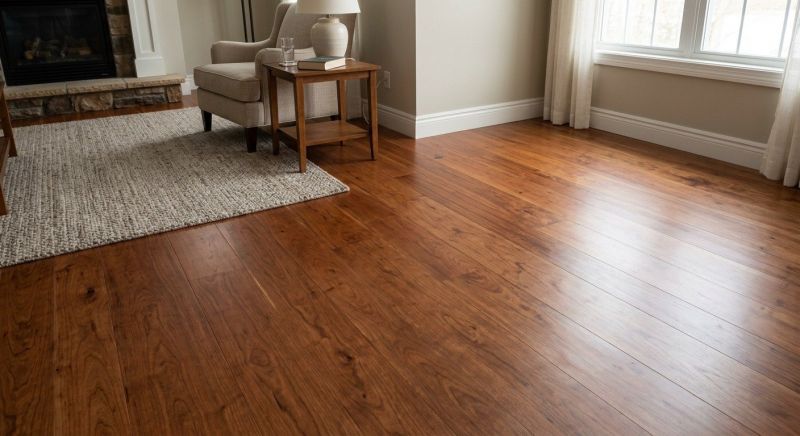 Cherry Floor Installation in Brandy Station, VA