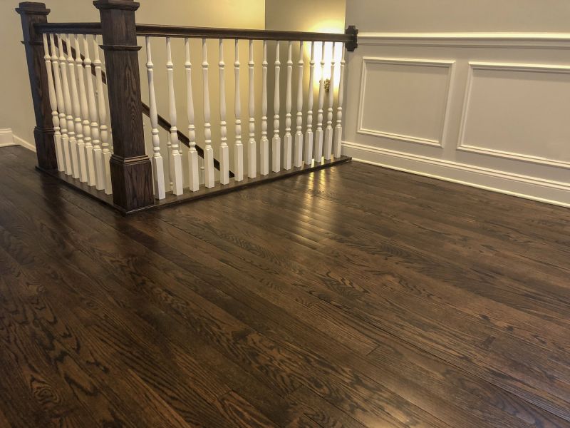 Dark Wood Floor Installation in Fredericksburg, VA