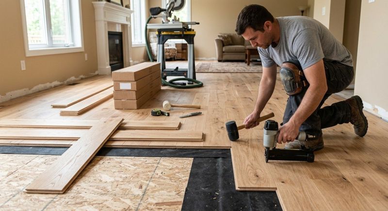 Hardwood Floor Installation in Caroline County, VA