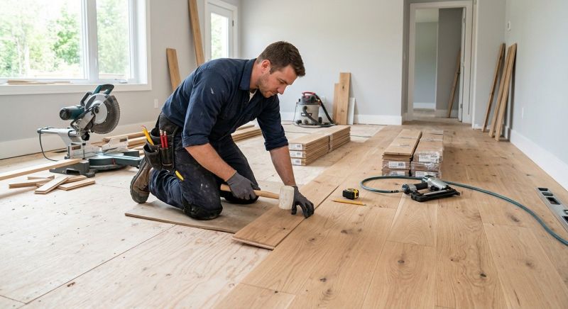 Hardwood Floor Installation in Dumfries, VA