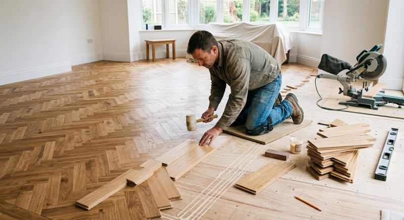 Hardwood Floor Installation in King George County, VA