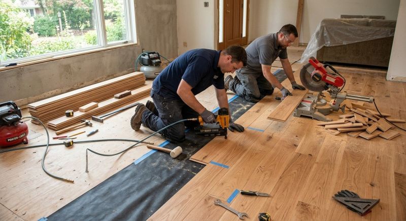 Hardwood Floor Installation in Locust Grove, VA