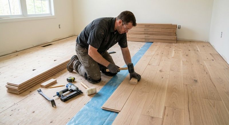 Hardwood Floor Installation in Stafford County, VA