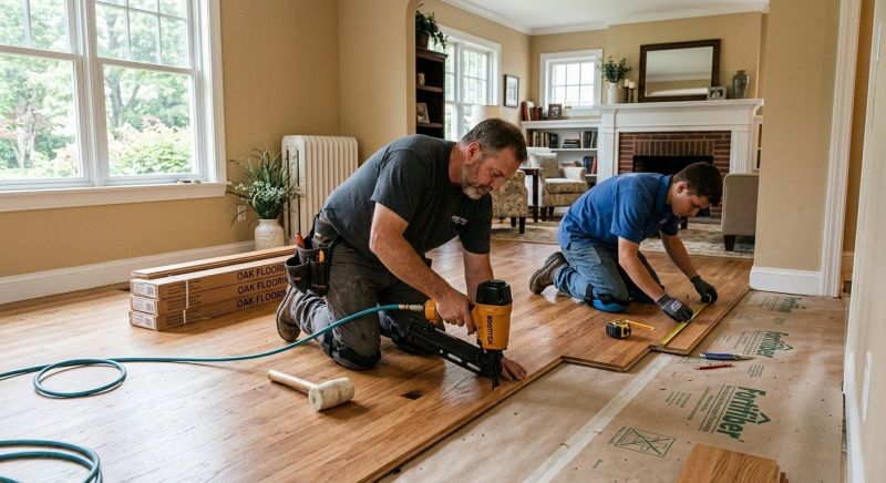 Hardwood Floor Installation in Stafford, VA