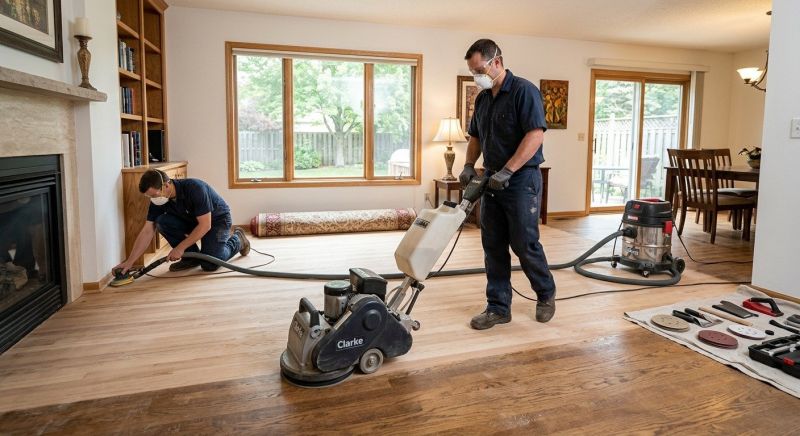 Hardwood Floor Renovation in Fredericksburg, VA