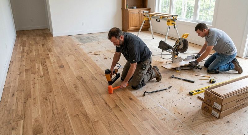 Wood Floor Replacement in Locust Grove, VA