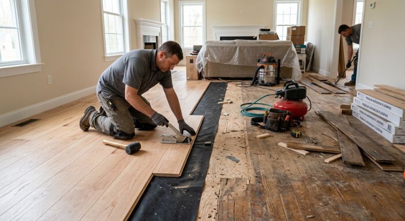 Wood Floor Replacement in Spotsylvania, VA
