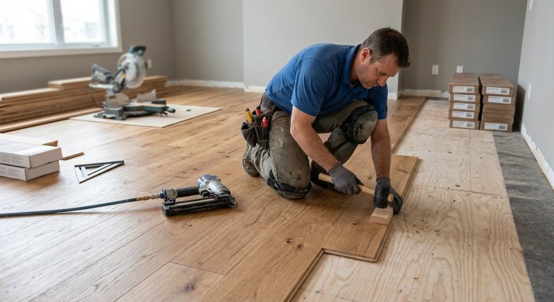 Wood Flooring Installation in Locust Grove, VA