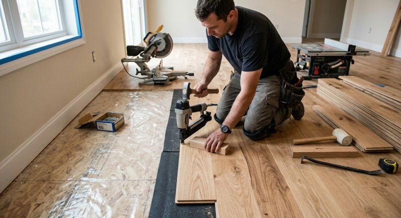 Wood Flooring Installation in Port Royal, VA