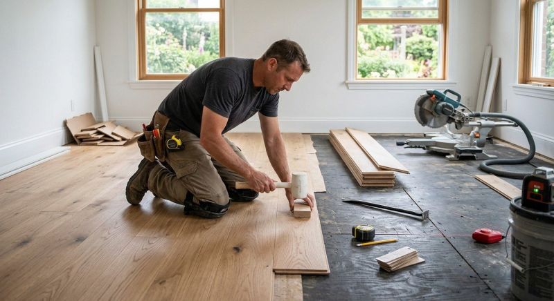 Wood Flooring Installation in Woodford, VA